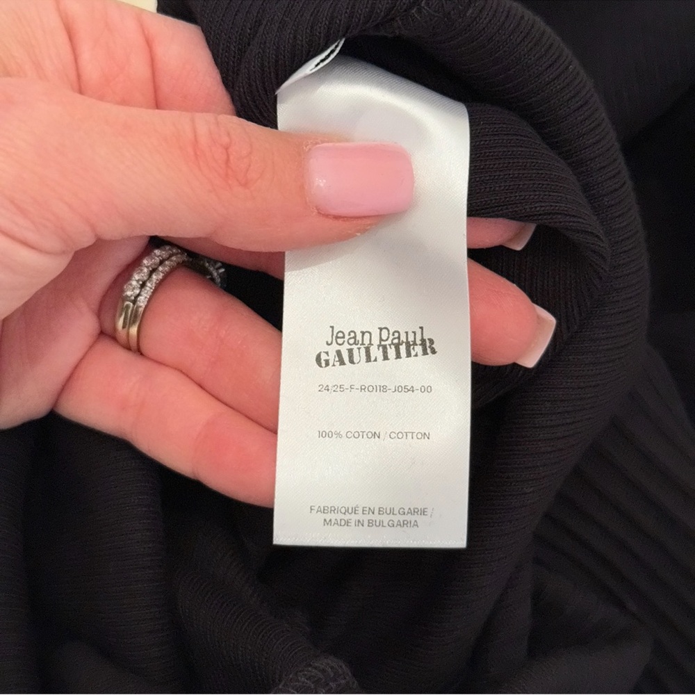 Jean Paul Gaultier Black Piercing Long Dress - Picture 8 of 8